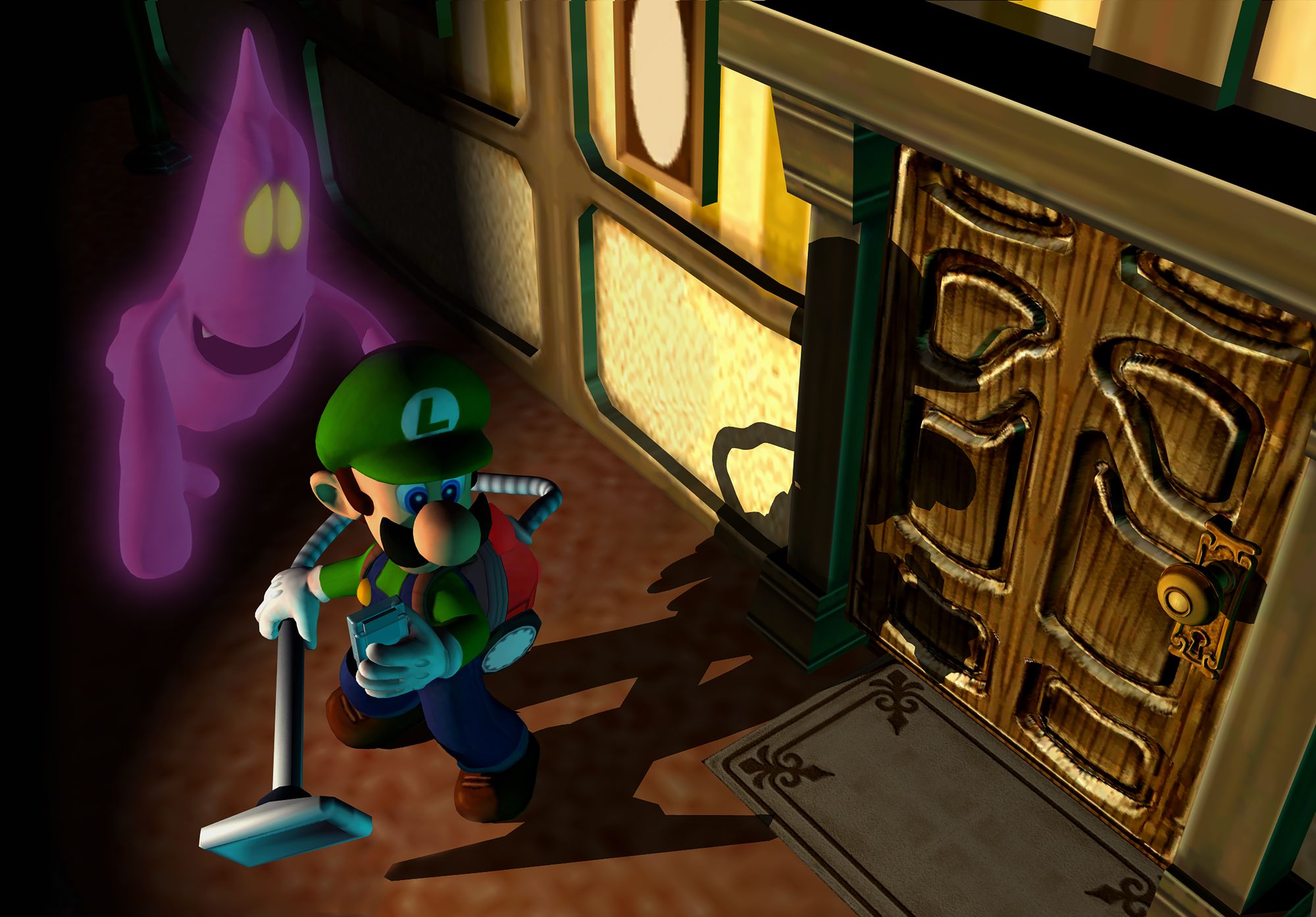 A visually enhanced version of Luigi's Mansion: Dark Moon, which