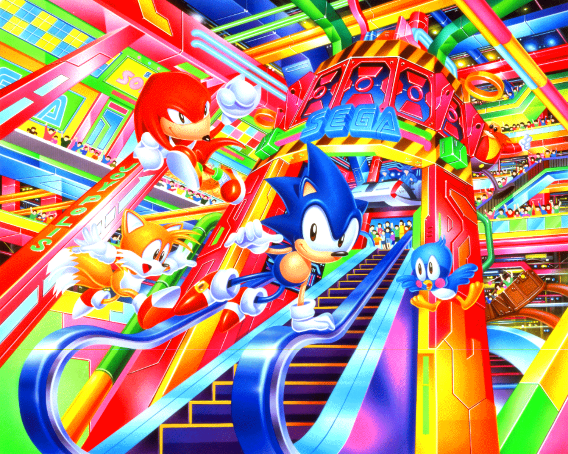 Adventure!  Classic sonic, Retro gaming art, Pixel art