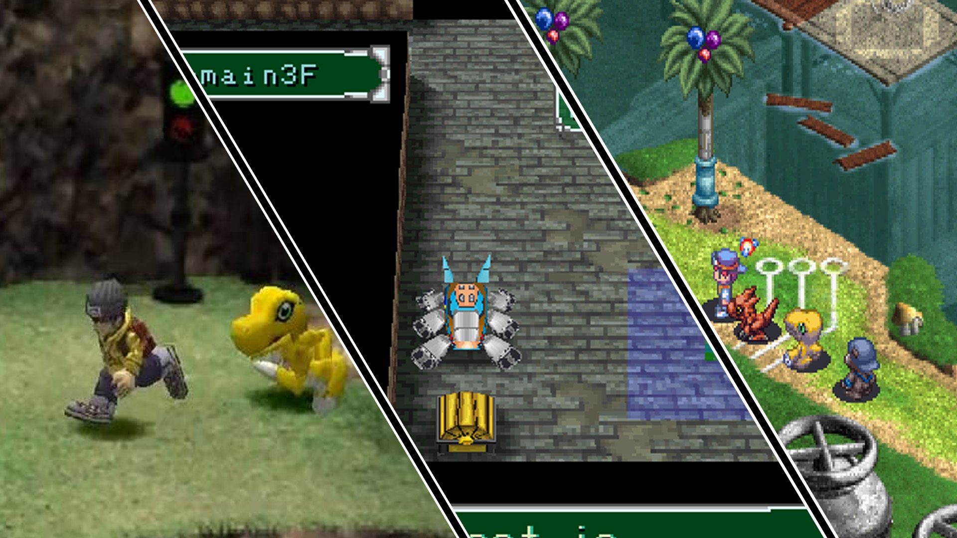 The Digimon World Trilogy: Back at an Experimental Digimon Games