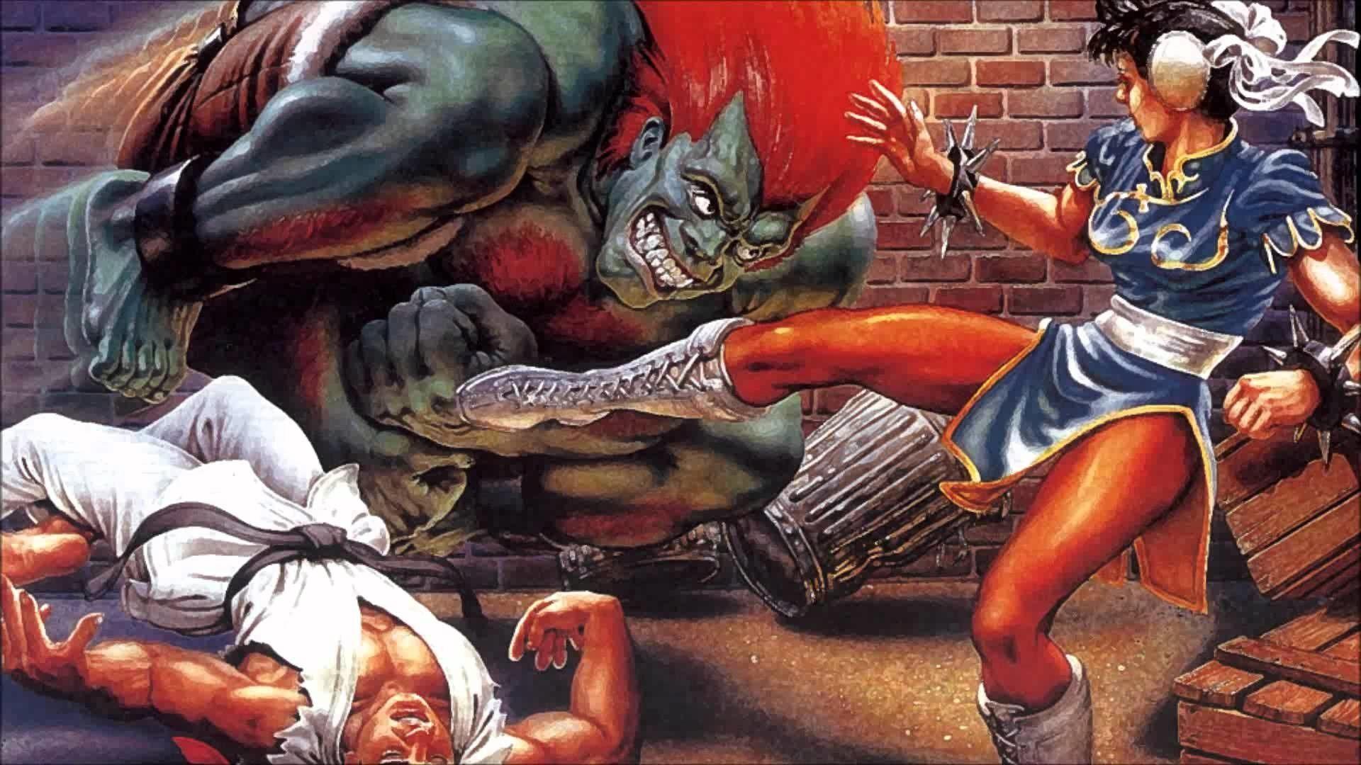 SNES Street Fighter II - Ryu vs Ken 