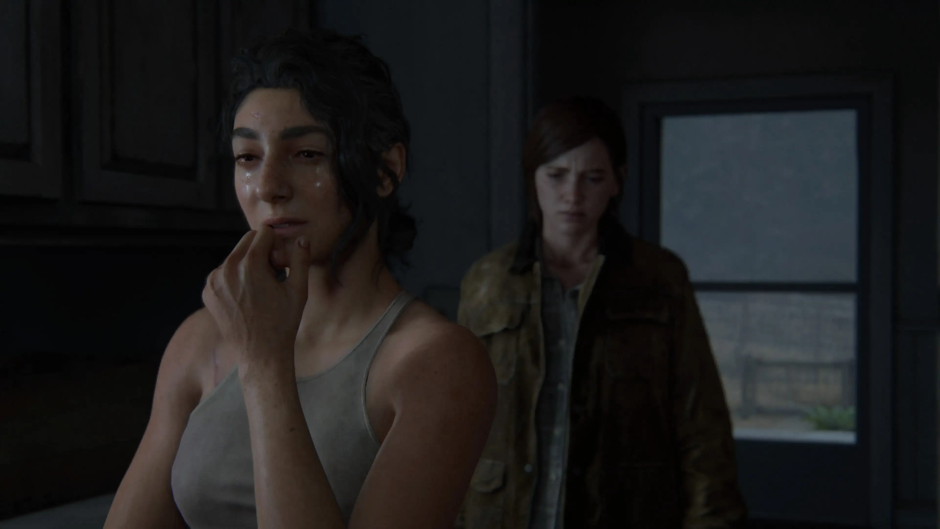 The Last of Us Part II Ellie in Dina's jacket