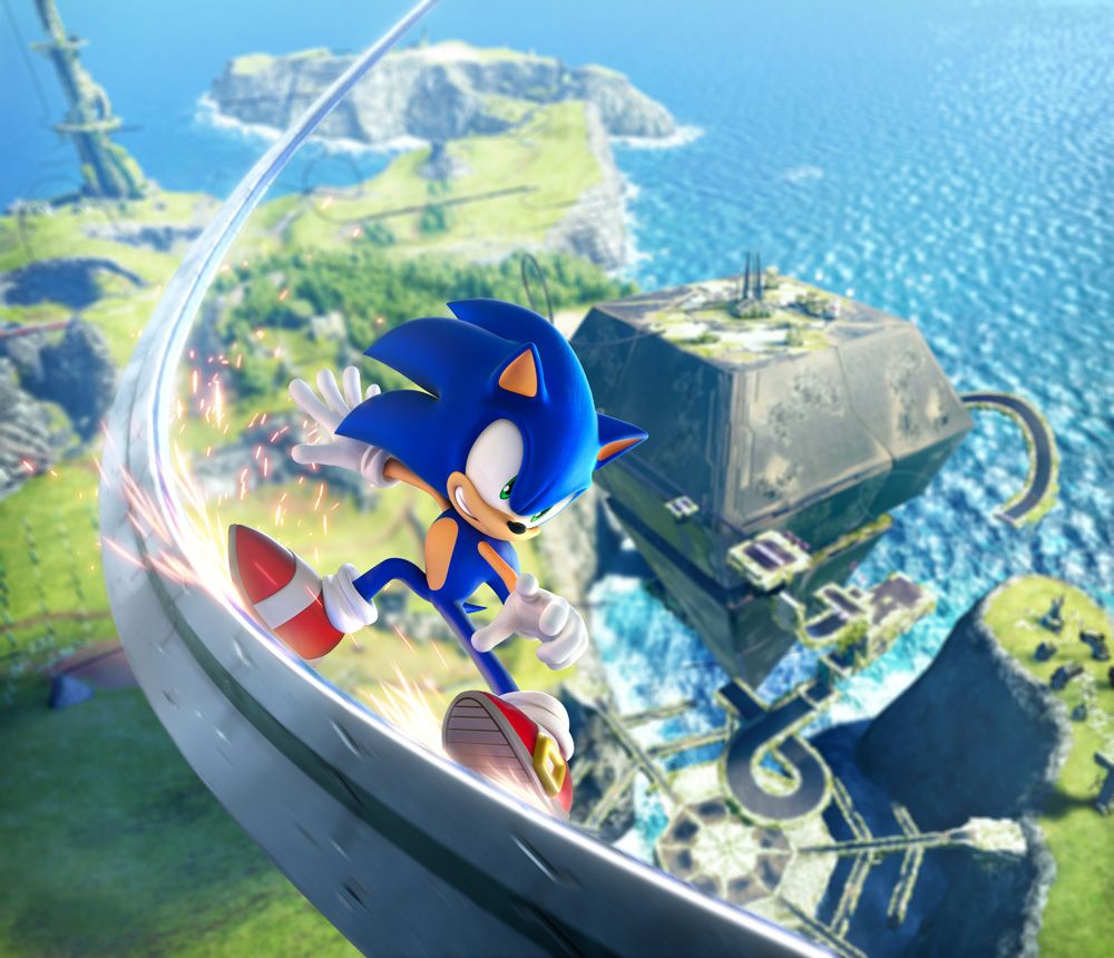 Sonic The Hedgehog 360 Degree Look Around