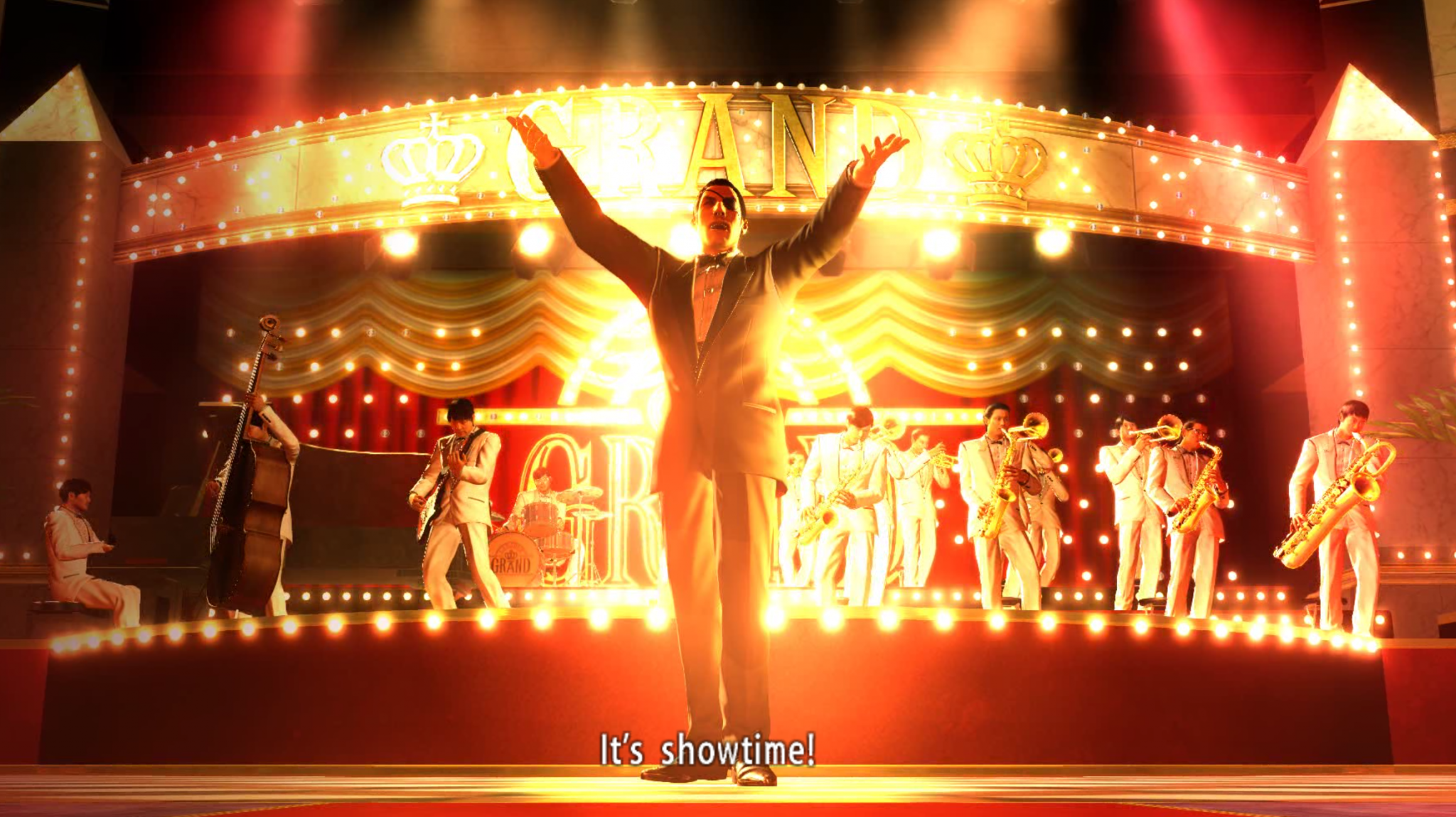 Majima puts on a show