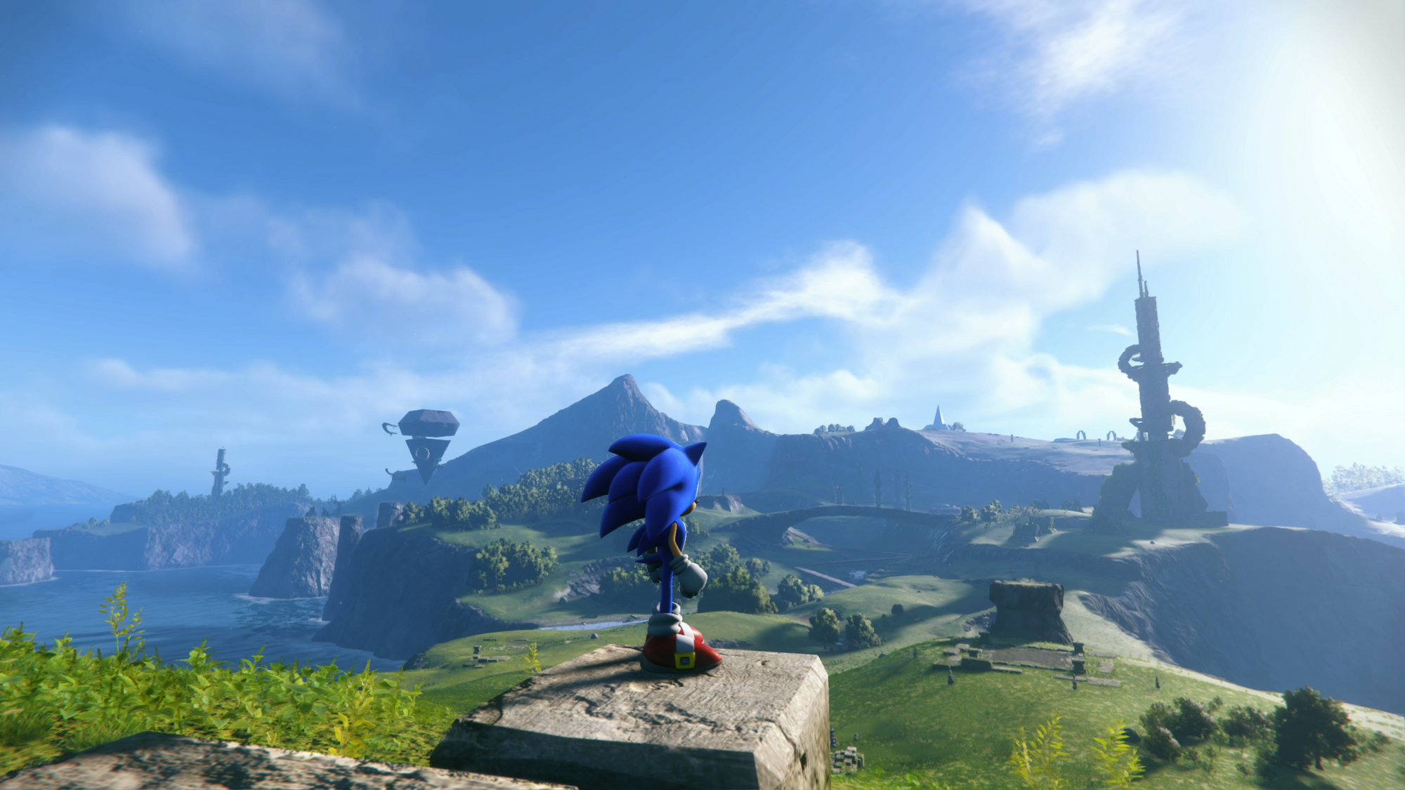 Sonic Frontiers has traditional 2D and 3D Sonic levels, too - Polygon