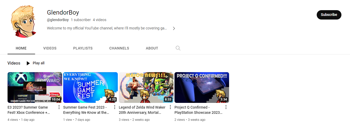 How to Start a Gaming Channel with A.I.