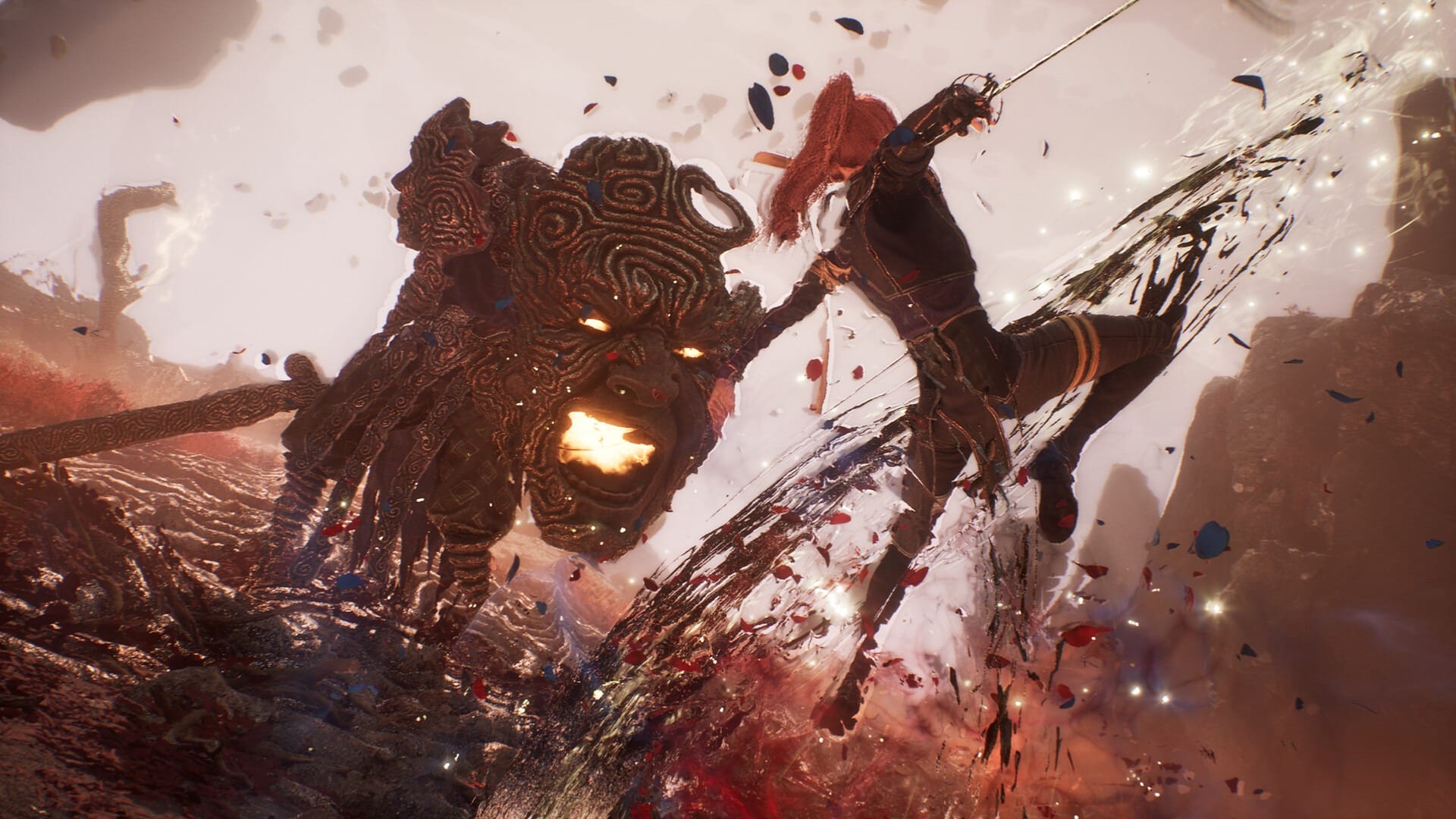 Maelle attacks in Clair Obscur: Expedition 33
