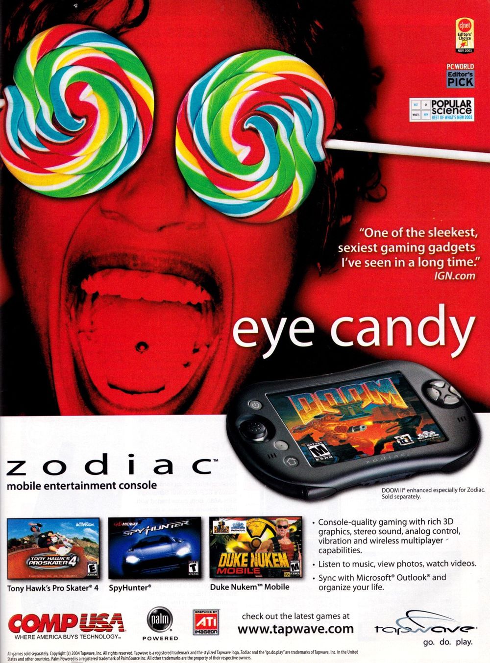 Tapwave Zodiac The PDA That Was a Hopeful Game Boy Challenger