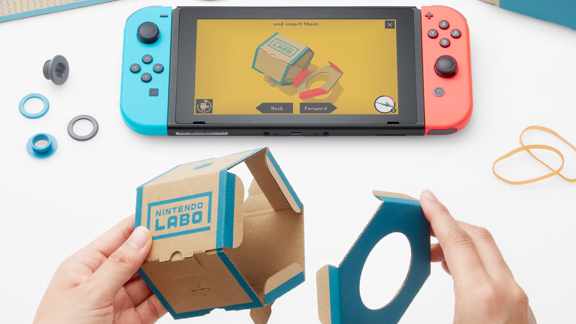 From Lego to Labo: The Journey as a Goal