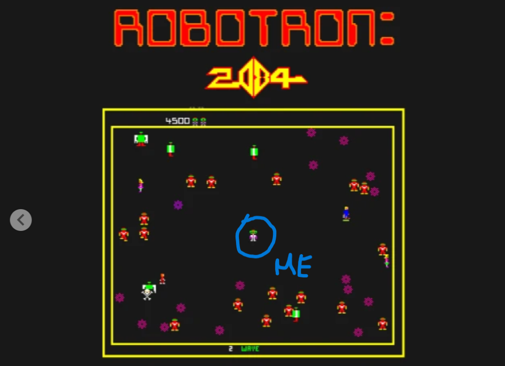 Robotron Turns 40:
Dream Diaries of an Aging Killing Machine