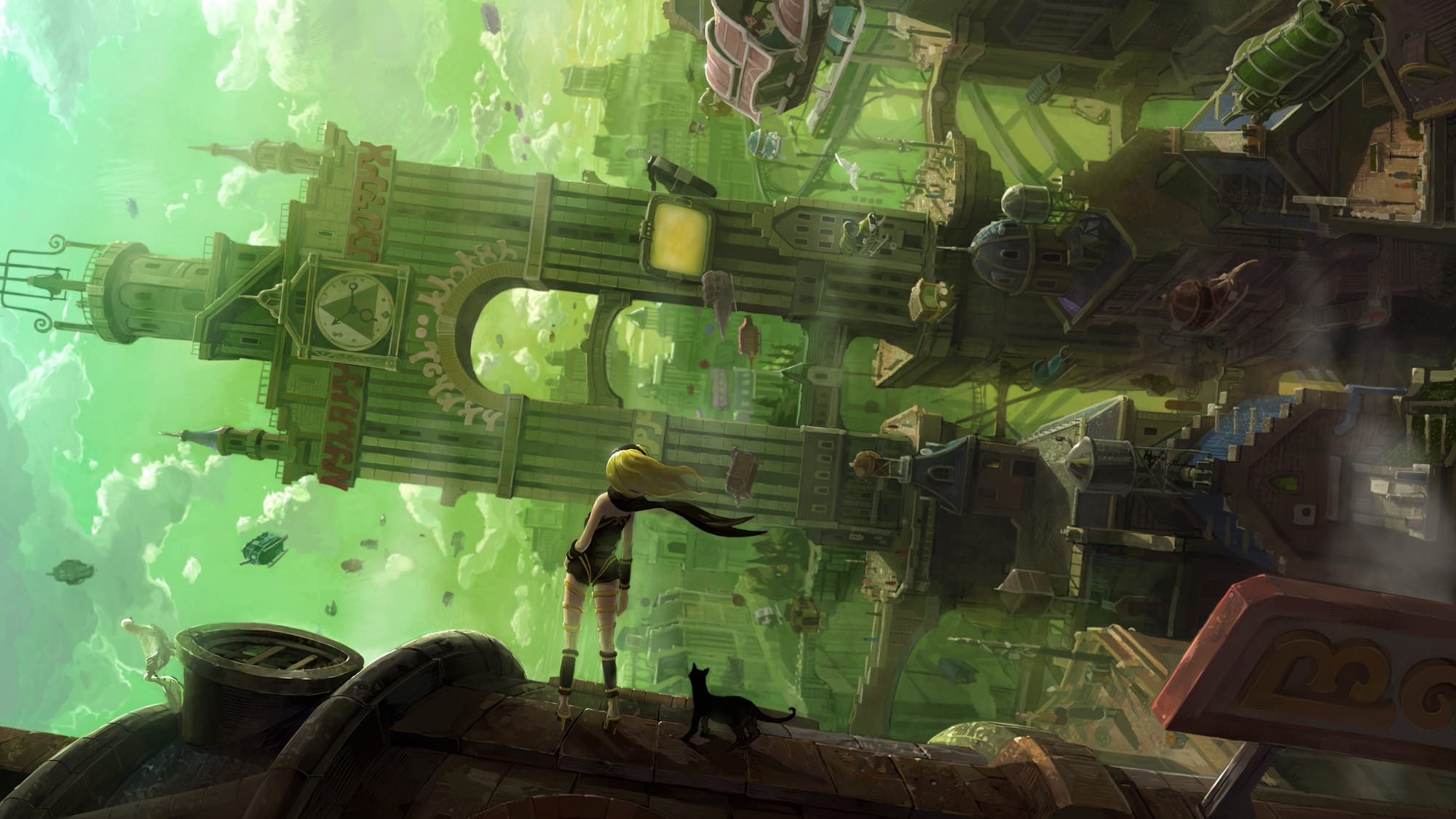 Discovering Gravitation in Gravity Rush