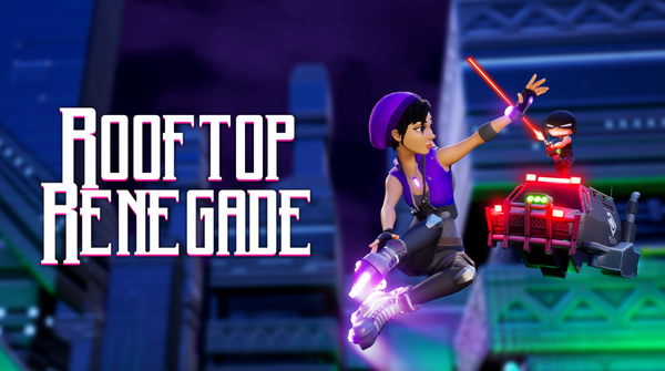 Rooftop Renegade: A Speedrunner's Dream Come True